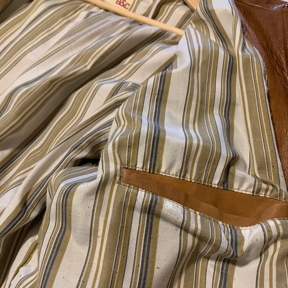 Vintage Bod & Christensen Genuine Leather Jacket Sz XXL - Picture 8 of 14